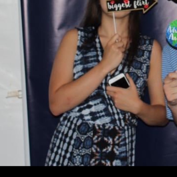 BCBGeneration Navy Sleeveless Romper - Size Small - Picture 5 of 5